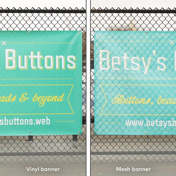 Outdoor Mesh Banners | Banners | Gosselin Graphics