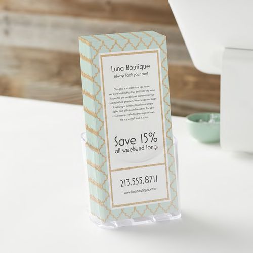 Matte Rack cards | Customized Rack Card Printing | Gosselin Graphics