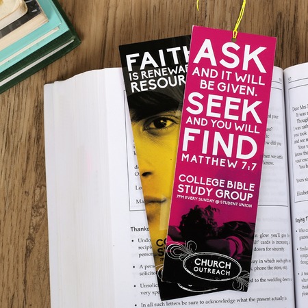 Bookmarks with UV Coating UV coated Bookmarks