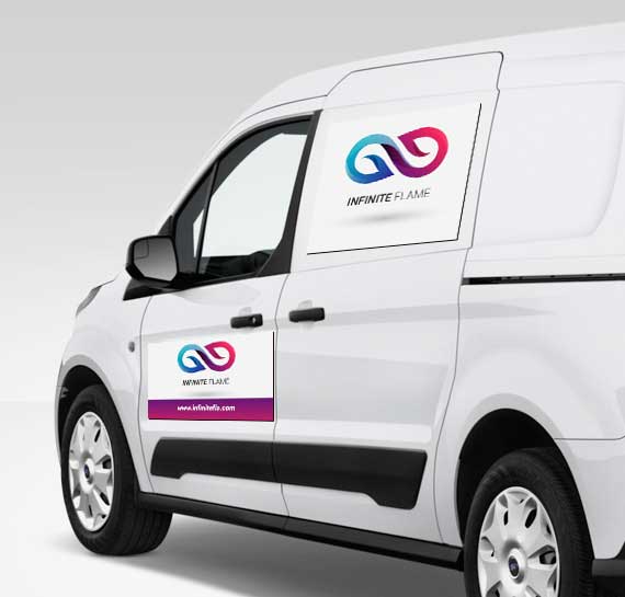 Car Magnets Magnets on a car door