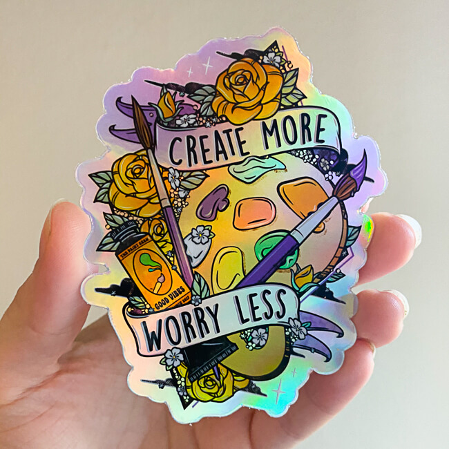 Holographic Stickers holographic sticker