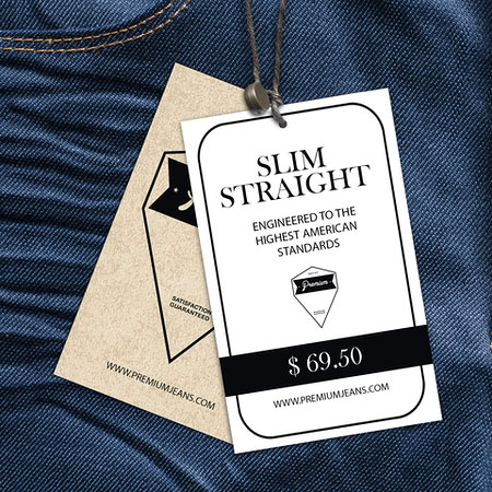 Hang Tags with UV Coating Hang Tags