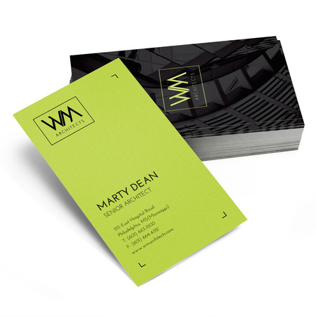 Business Cards with Soft Touch Finish Premium business cards with fancy coating